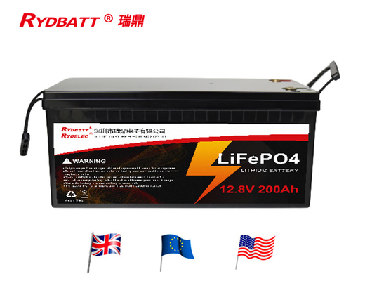 12,8 V 200 Ah LFP LiFePO4 Baterie litowo-żelazowo-fosforanowe 32700 ogniw 2000 cykli