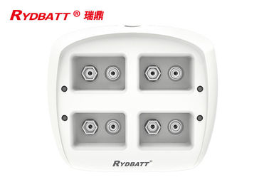RYDBATT 4 Slot 6F22 Ładowarka litowo-jonowa / Li Ion LED Smart 9v Ładowarka litowo-jonowa
