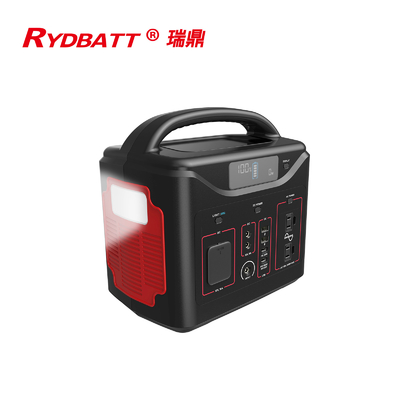 RYDBATT 600wh Przenośna elektrownia Wyświetlacz LCD MPPT LiFePO4 Podtrzymanie bateryjne